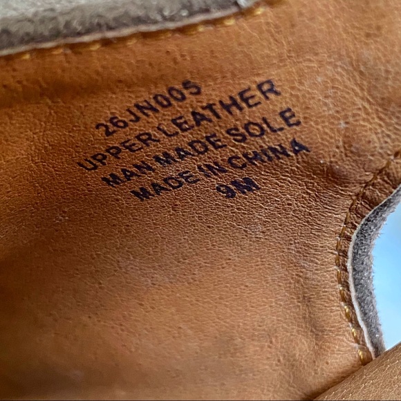 Free People Jeffrey Campbell sweet Jane taupe tan suede wood platform clog heels - Picture 9 of 13